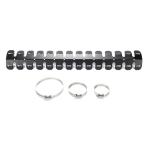  мотоцикл мотоцикл камера защита muffler протектор eki пилон g модель универсальный YZ KX DT CRM KTM ( черный )