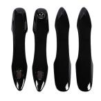 ドアカバー カムリ 70系 ハリアー 80系 プリウス 50系 カローラクロス ABS 傷防止 ドレスアップ 汎用 社外品 (ブラック)