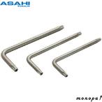 ASH 旭金属工業 ヘックスローブL型レンチT-27 ATX027