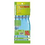 おたふく手袋 ウレタン背抜き手袋 13ゲージ 手袋:ポリエステル A-384 ブルー LL 【10双組】