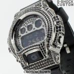 G-SHOCK CUSTOM ジーショック カスタム 腕時計 DW-6900 DW6900NB-1 ブラック仕上げ シルバー925 ブラック CROWNCROWN DW6900-066
