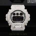 G-SHOCK CUSTOM ジーショック カスタム 腕時計 DW-6900 DW6900NB-1 シルバー925 カスタムベゼル CROWNCROWN DW6900-084