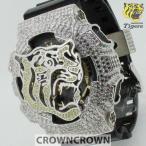 阪神タイガース オフィシャルグッズ G-SHOCK GA110 CUSTOM ジーショック GA110-GB1 カスタム 腕時計 CROWNCROWN HANSHIN-002