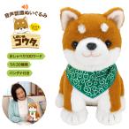 クーポンで2000円OFF パートナーズ しばいぬコウタバンダナ付きセット ぬいぐるみ おしゃべりぬいぐるみ 音声認識 ぬいぐるみ かわいい 癒し 柴犬 いぬ