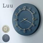 INTERFORM インターフォルム Luu ルウ ウォールクロック CL-4317 ワントーン ミニマル 壁掛け時計 掛け時計 インテリア