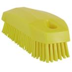 ヴァイカン　業務用　清掃用品　掃除道具　まな板洗浄ブラシ　No.6441　イエロー