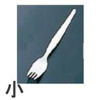 エンテック　ピクニックフォーク　スチロール　小　