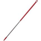ヴァイカン　業務用　清掃用品　掃除道具　パーツ　アルミ　ハンドル　130cm　No.2935　レッド