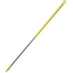 ヴァイカン　業務用　清掃用品　掃除道具　パーツ　アルミ　ハンドル　130cm　No.2935　イエロー
