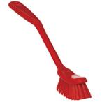 ヴァイカン　業務用　清掃用品　掃除道具　ディッシュブラシ　コンパクト　No.4287　レッド