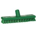 ヴァイカン　業務用　清掃用品　掃除道具　パーツ　デッキブラシ　ハード　通水機能付　No.7041　グリーン