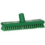 ヴァイカン　業務用　清掃用品　掃除道具　パーツ　デッキブラシ　ソフト　通水機能付　No.7043　グリーン