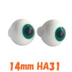  стакан I стекло кукла I кукла фигурка ручная работа craft рукоделие . детали обе глаз комплект зеленый цвет оттенок зеленого (14mm HA31)