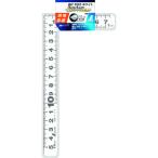 シンワ 曲尺平ぴた ホワイト 15cm/5寸 併用目盛　11177