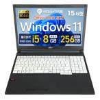 中古ノートパソコン 富士通 LIFEBOOK A749 第8世代 Core i5 8GB SSD256GB 15.6型 フルHD Windows11 MS Office H&amp;B 2021 Webカメラ テンキー Wi-Fi