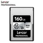 ショッピングsony Lexar Professional CFexpress Type A カード 高耐久pSLC 160GB Type A R：800MB/s W：700MB/s VPG200 ビデオ ゴージャス Sony Alpha 国内正規品