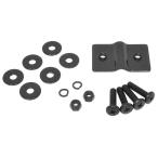 リンエイ DW-4N-20　フロントバスケット取付金具 ブラック