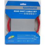 SHIMANO(シマノ) Y60198040 オプティスリックシフトケーブルセット レッド Y60198040