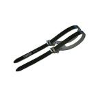 MKS(三ヶ島) FIT-α SPIRITS 2-BUCKLE [ブラック] トゥクリップ用ストラップ