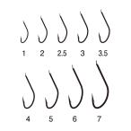  Gamakatsu (Gamakatsu) нить есть Akita . крюк чай 6 номер - Harris 0.6 рыболовный крючок 