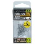 がまかつ(Gamakatsu) トレブルフック バラ 徳用 トレブルRB-MH (HPS) #5