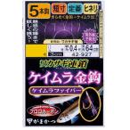  Gamakatsu корюшка полосный . волокно Kei пятно золотой 5шт.@42-927 2-0.3