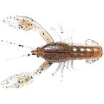 ニッコー化成 エラストマー系ワーム ニッコークロー (NikkoCraw) 2.4インチ C01 二ホンザリガニ (Japan Craw)