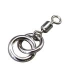 Fishing Fighters（フィッシングファイターズ） スイベル 鉄腕スーパーＳＵＳスイベル＋ＷＤリング ＃４