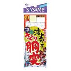 ささめ針(SASAME) D-308 波止際族のさぐり胴突 6号