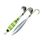 シャウト! 126BS ブレードショーテル 40g #150 チャートゼブラグローケイムラ