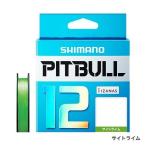 シマノ(SHIMANO) PEライン ピットブル 12本編み 150m 1.0号 サイトライム 23.4lb PL-M52R