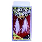 ハヤブサ TREBLE KENCLAW STRONG FEATHERED FF604#5#2 ホワイト