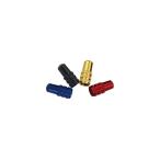 トーケン（TOKEN） アルミバルブキャップ 2個入 TK3292 ブラック 523-1799