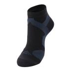 ファイテン 足王(ソッキング) 丸つま先 スポーツソックス ユニセックス 25cm~27cm ブラックグレー