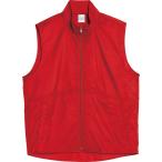 [プリントスター] アウター ベーシックカラーベスト 00008-NEV メンズ レッド 2XL