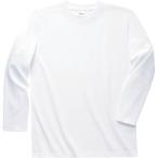 (プリントスター)Printstar 5.6オンス ヘビーウェイト長袖リブ無しカラーTシャツ 00101-LVC 001 ホワイト 20 110cm