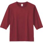 (プリントスター)Printstar 5.0オンス 5分袖Tシャツ 00153-BHT 112 バーガンディ 03 L