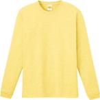 (プリントスター)Printstar 6.6オンス ハイグレード長袖Tシャツ 00159-HGL 134 ライトイエロー 98 XS