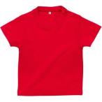 (プリントスター)Printstar 5.6oz ベビーTシャツ 00201-BST 00201 010 レッド 90cm