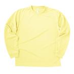[グリマー]4.4オンス ドライ長袖Tシャツ 00304-ALT[メンズ] ALT  ライトイエロー 日本 M (日本サイズM相当)