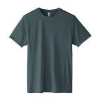 [グリマー]3.5oz インターロック ドライ Tシャツ 00350-AIT AIT  ダークグレー 日本 3L (日本サイズ3L相当)