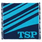 TSP 卓球 ストライプJQハンドタオル ネイビー×ブルー 044402 044402