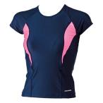 FOOTMARK(フットマーク) レディース フィットネス スクール水着 セパレーツ ラインセパレーツ トップス 101563 ピンク(03) 140