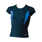 FOOTMARK(フットマーク) レディース フィットネス スクール水着 セパレーツ ラインセパレーツ トップス 101563 ブルー(10) 130