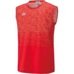 (ヨネックス)YONEX バトミントンウェア ノースリーブシャツ 10215 [メンズ] 10215 496 サンセットレッド S
