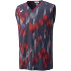 [ヨネックス]テニスウェア ゲームシャツ（ノースリーブ） 10259 [メンズ]  メンズ チャコール (075) 日本 L (日本サイズL相当)