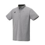 [ヨネックス] 半袖シャツ UNIゲームシャツ (フィットスタイル) メンズ グレー (010) XO