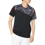 [ヨネックス] 半袖シャツ ゲームシャツ(フィットスタイル) ブラック (007) 日本 SS (日本サイズXS相当)