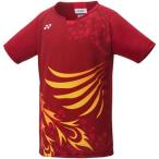 [ヨネックス] 半袖シャツ ゲームシャツ キッズ クレナイ (821) 日本 J140 (日本サイズ140 相当)