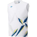 [ヨネックス] テニスシャツ ゲームシャツ（ノースリーブ） メンズ ホワイト (011) L